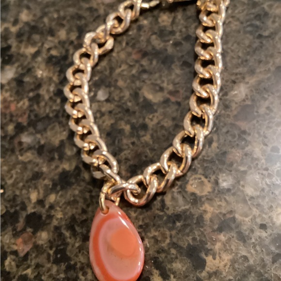 Carnelian Agate Charm Bracelet - Picture 5 of 7